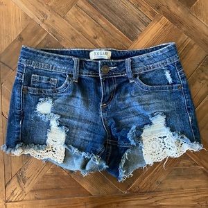 Jean shorts